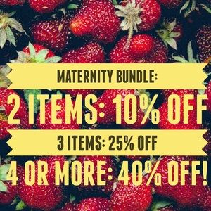 Maternity Bundle Sale!